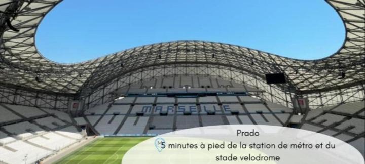 T4 Prado Velodrome Plage 3 Chambres Marseille Exterior photo